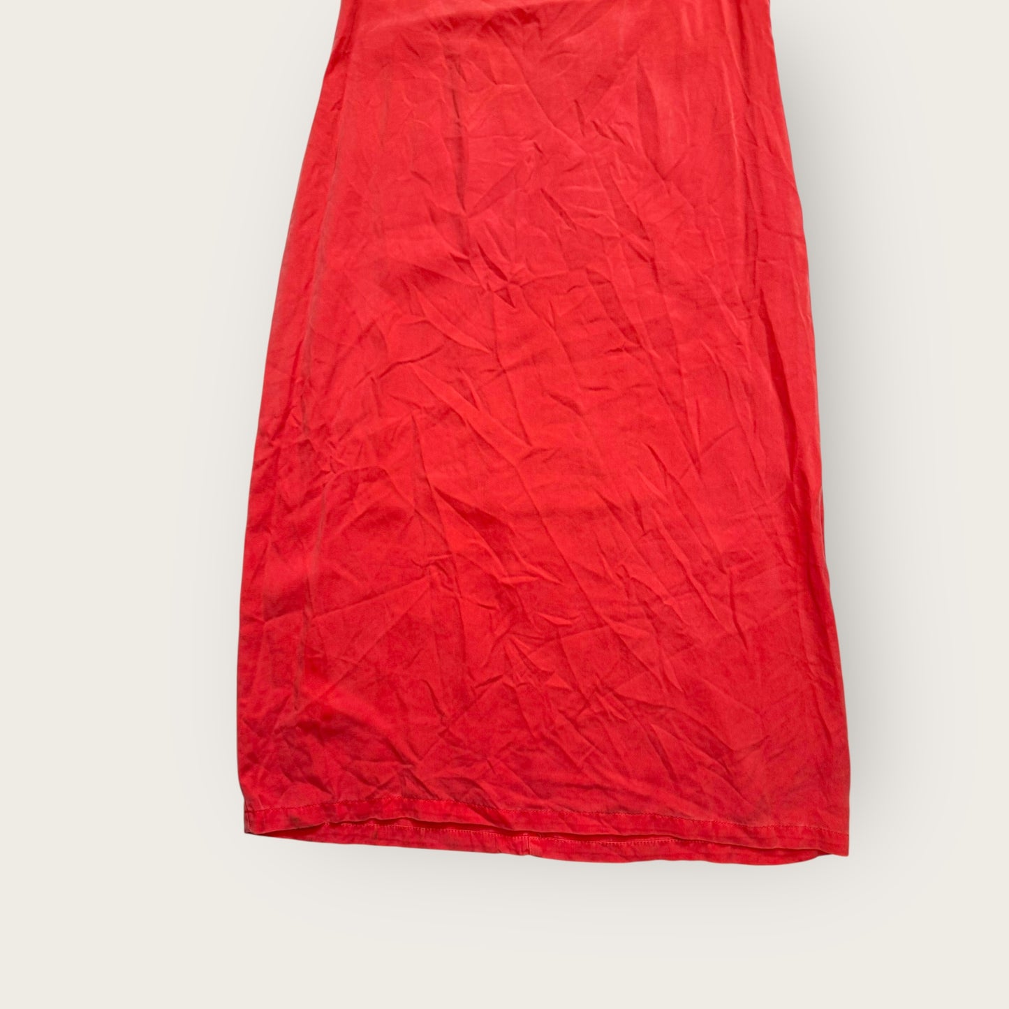 Square neck long dress