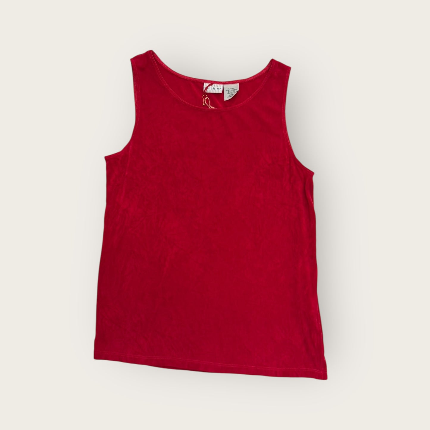 Velour-like stretchy top